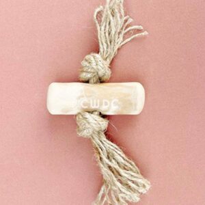 91G Coffee Wood Tug – Eco-Friendly, Long Lasting & Safe for All Dogs S Size - Pack of 2